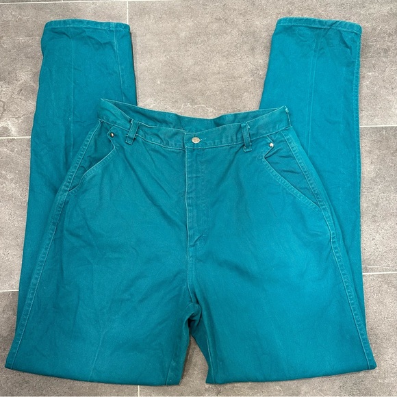 Roper vintage jeans mom blue high rise waisted western cowboy 80s 90s cowgirl - Picture 9 of 10